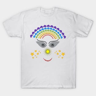 Smiley sky face T-Shirt